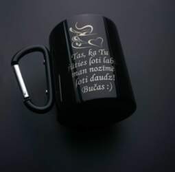 Krūze 280ml. Black