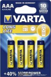 1x4 Varta Longlife Micro AAA LR