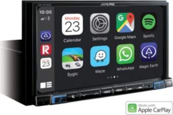 ALPINE 7" Touch Screen Navigation with