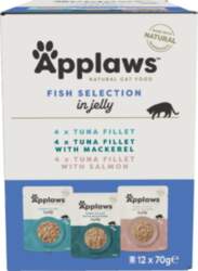 APPLAWS Fish selection multipack in broth