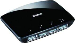 HUB USB D-Link 4x USB-A 3