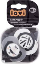 Lovi Salt&Pepper / Dynamic Soother 2pc