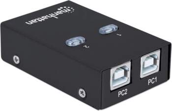 Manhattan USB-A Automatic Sharing Switch, 2x