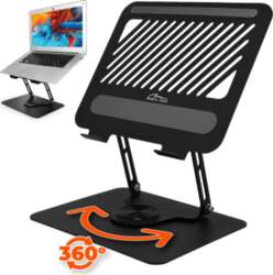 Media Tech Adjustable, rotatable, ergonomic laptop