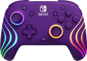 PDP wireless controller Afterglow Wave Nintendo