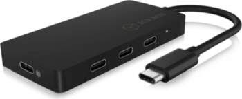 Raidsonic 4-port hub with USB Type-C