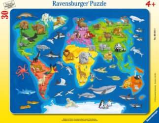Ravensburger Frame Puzzle 30 pc Animals