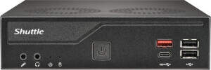 Shuttle XPC slim DH810, Barebone black