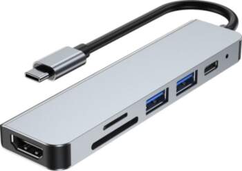 Tech-Protect V4 Type-C Multiport Hub 6in1