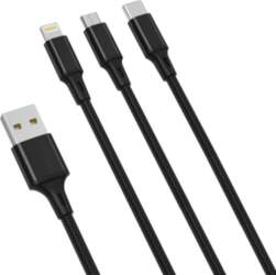 3in1 Cable XO USB-C / Lightning