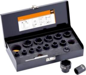 Bahco Twist socket set 16 pcs