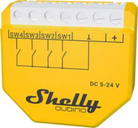 Controller Shelly Qubino Wave i4 DC