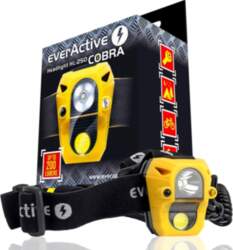 Headlight everActive Cobra HL-250 2xLED SENSOR