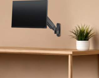 Maclean monitor wall mount, computer screen