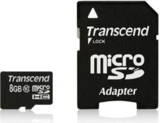 Memory card Transcend microSDHC 8GB CL10