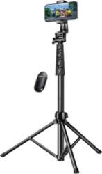 Selfie stick tripod with Bluetooth remote