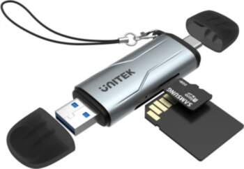UNITEK CARD READER SD/MICROSD USB-A 5