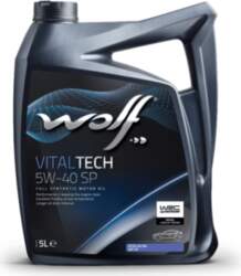 Wolf VITALTECH 5W40 SP 5L API