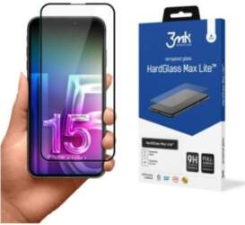 3MK iPhone 15 Plus HardGlass Max