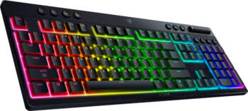 BlackWidow V4 Low-Profile Hyperspeed (black, DE