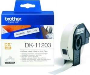 BROTHER DK11203 FILE FOLDER LABELS DK11203