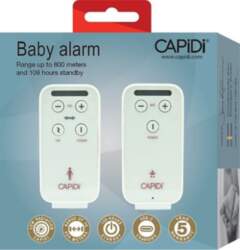 Capidi 2.0 bērnu monitors, balts
