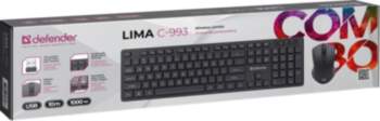 Defender MOUSE + KEYBOARD SET LIMA