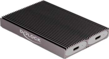 DeLOCK External USB Type-C Dual Combo