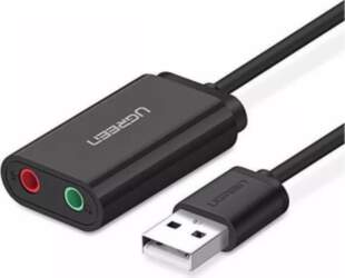 External USB audio card UGREEN 15cm