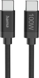 Hama Fabric Charging Cable, USB-C -