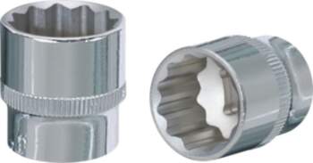 Kstools 1/2´´ CHROMEplus 12 Point socket