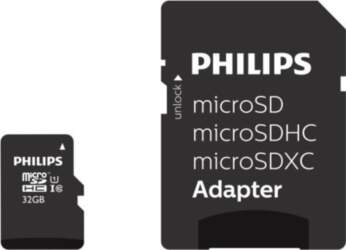 Philips MicroSDHC 32GB class 10/UHS 1