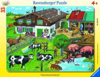 Ravensburger Frame Puzzle 33 pc Animals