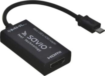 Savio CL-32 cable interface/gender adapter Micro-USB