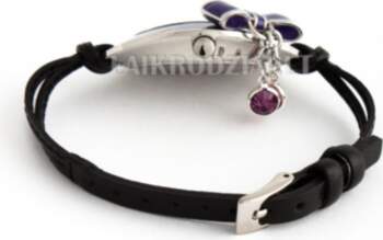 Storm Bow Charm Purple