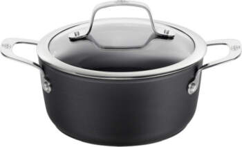 BALLARINI Alba pot with lid titanium