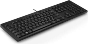 HP 125 USB Wired Keyboard, Sanitizable