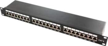 LOGILINK- Patch Panel 19``-mounting Cat.6