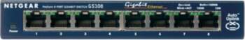 Netgear Switch GS108GE Unmanaged, Desktop, 1