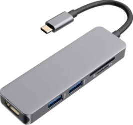 RoGer USB-C Hub 5in1 ar USB