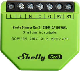 Shelly Dimmer Gen3 WiFi Light Controller