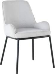 Krēsls DARCY pelēcīgi balts 10576