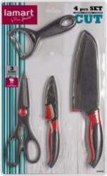 4 pcs set - 2 knives