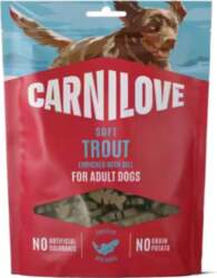 CARNILOVE Dog SOF Snack Trout enriched
