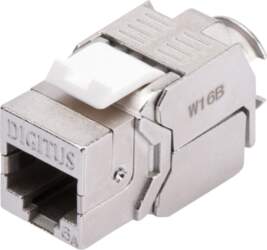 Digitus Keystone module Cat.6a (silver/white
