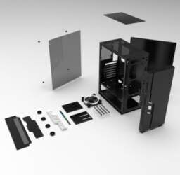 Gembird gaming design computer case Fornax
