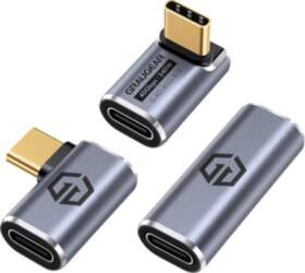 Graugear 40Gbps USB-C Adapter Aluminium 3