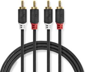 Nedis Audio vads 2x RCA ->