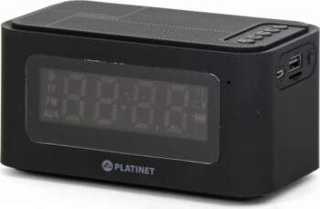 Platinet Bluetooth speaker + alam clock