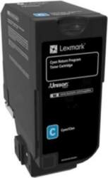 Return Program Toner Cartridge Lexmark cyan